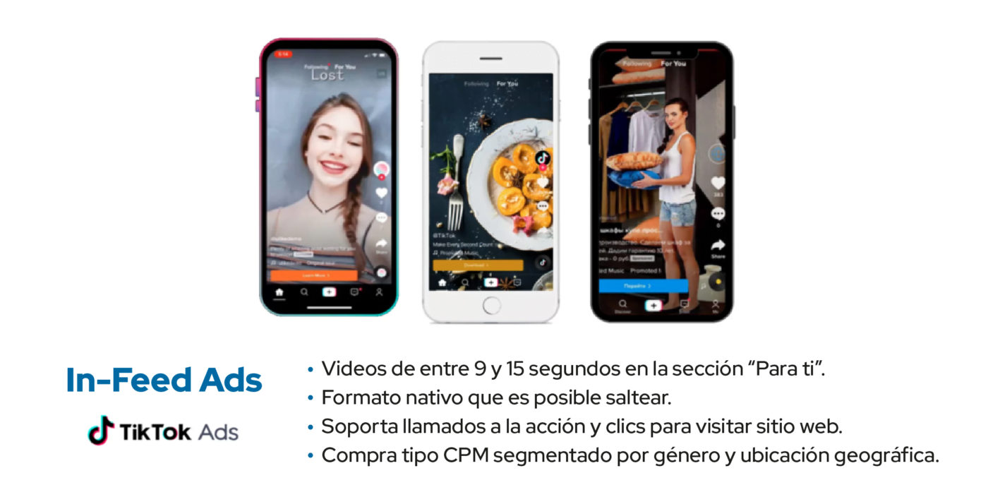 tiktok infeed ads