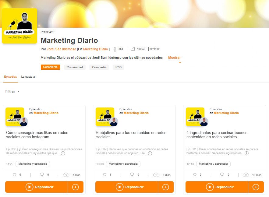 marketing diario