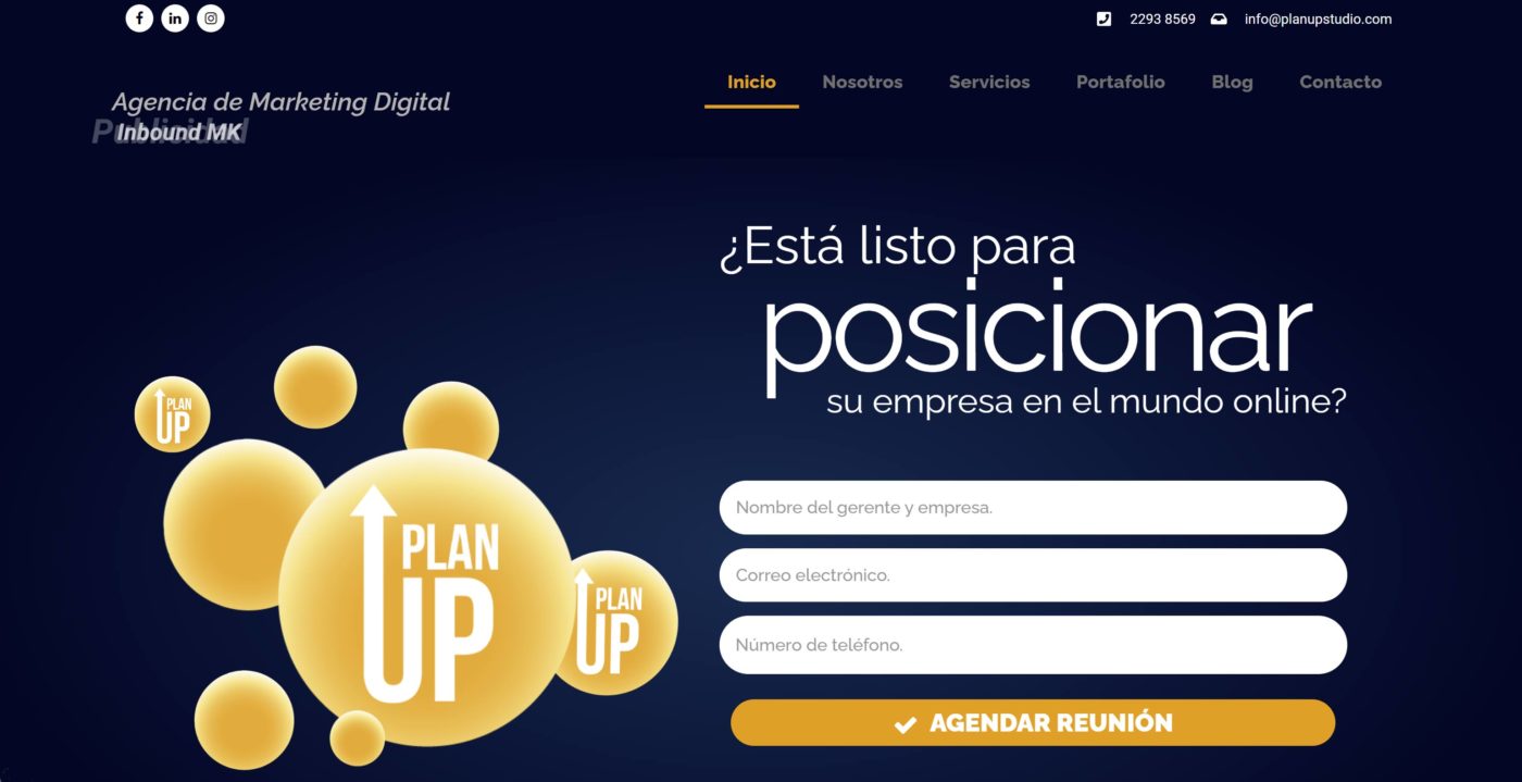 planup agencia de marketing digital en nicaragua