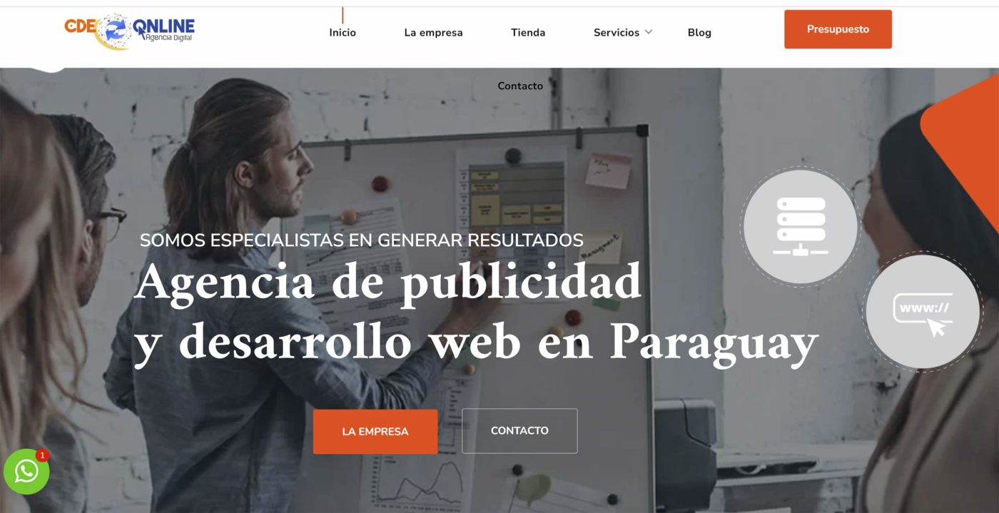 cdeonline agencia seo en paraguay