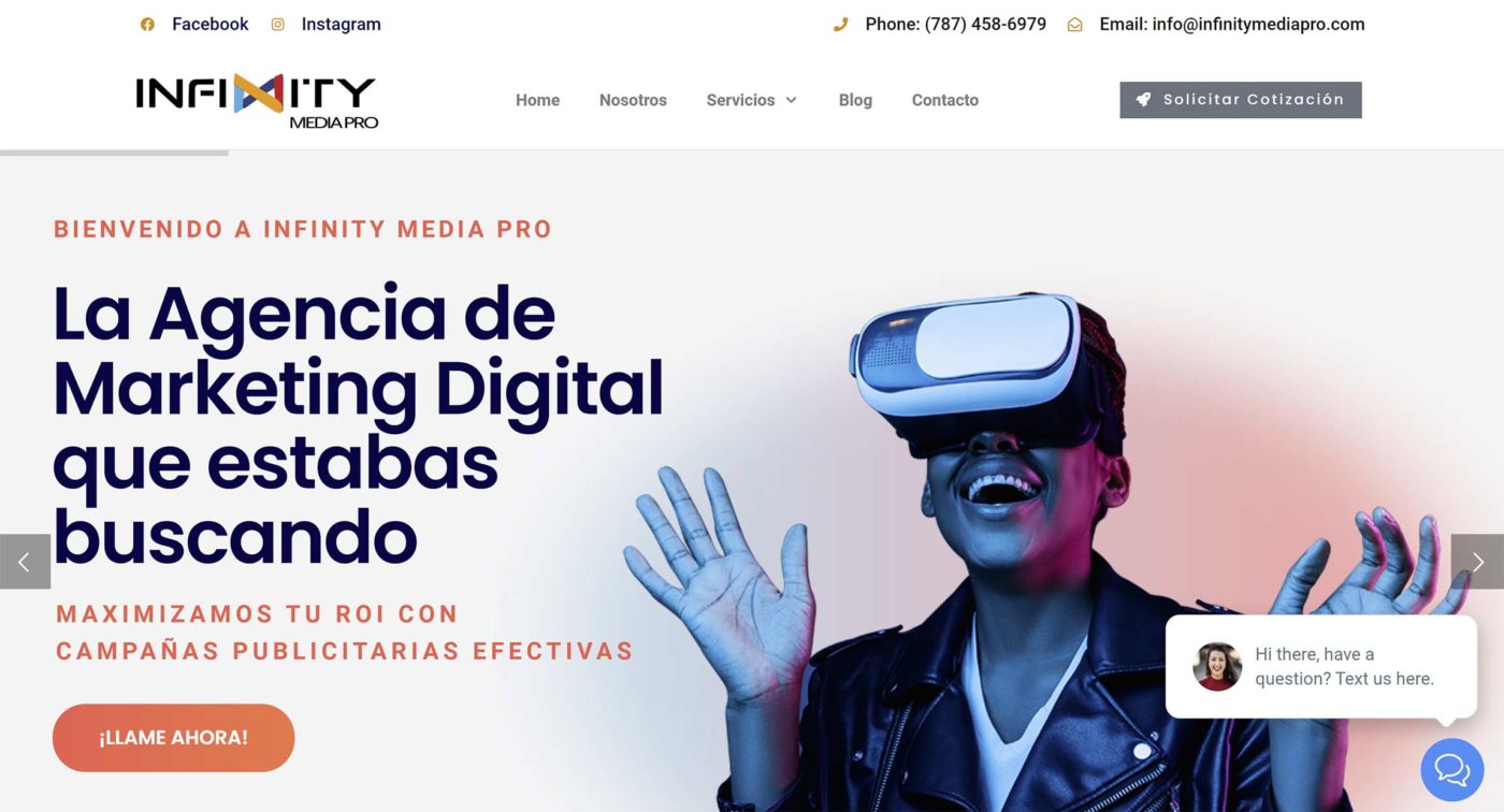 infinitymediapro agencia seo en puerto rico