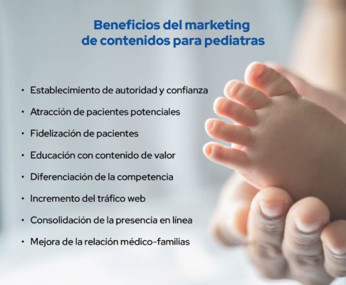 beneficios del marketing de contenidos para pediatras