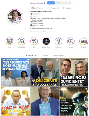 redes sociales para coaches