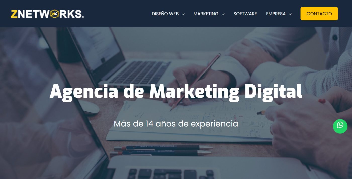 znetworks agencia de marketing digital en iquique