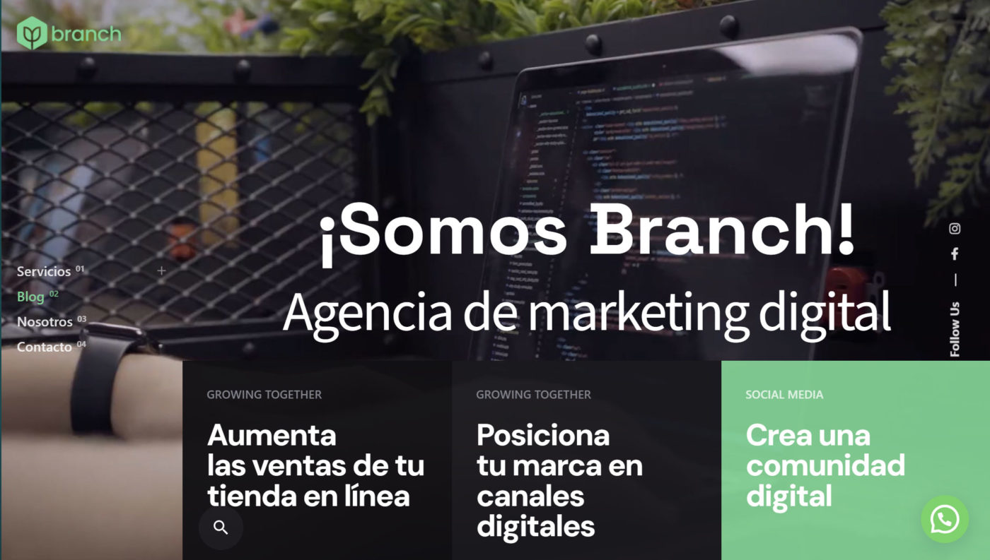 branch agencia de marketing digital en medellin