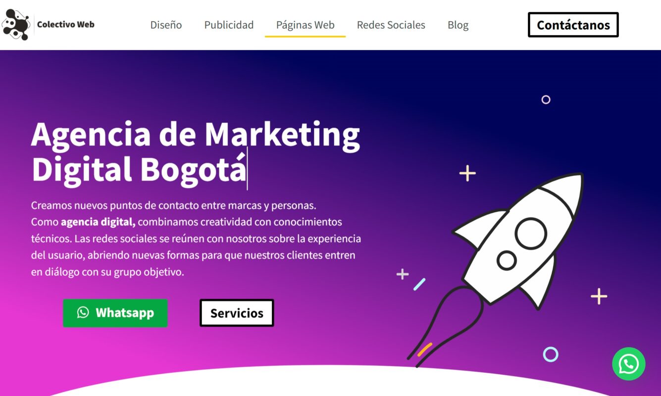 colectivo web agencia de marketing digital en bogota