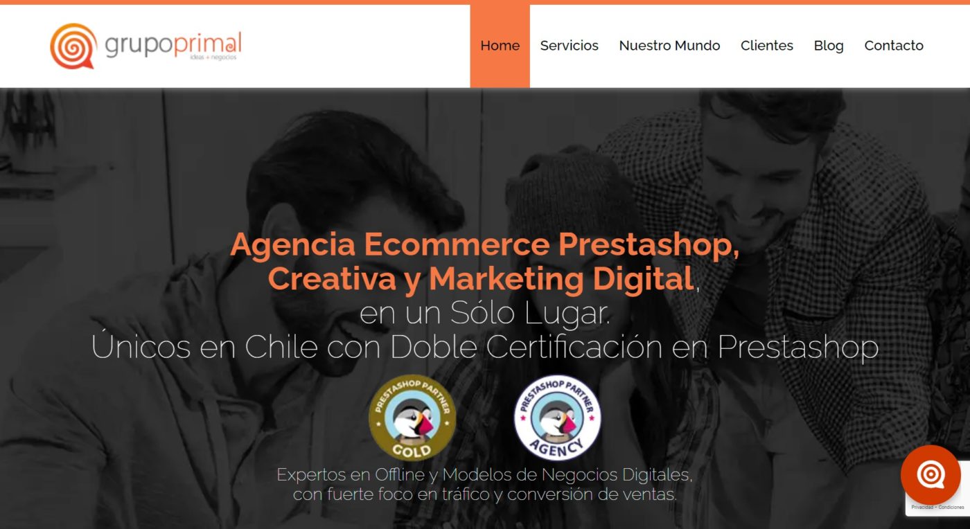 grupo primal agencia de marketing digital en las condes