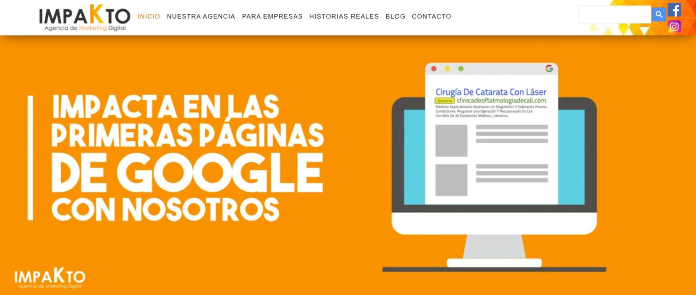 impakto agencia de marketing digital en cali