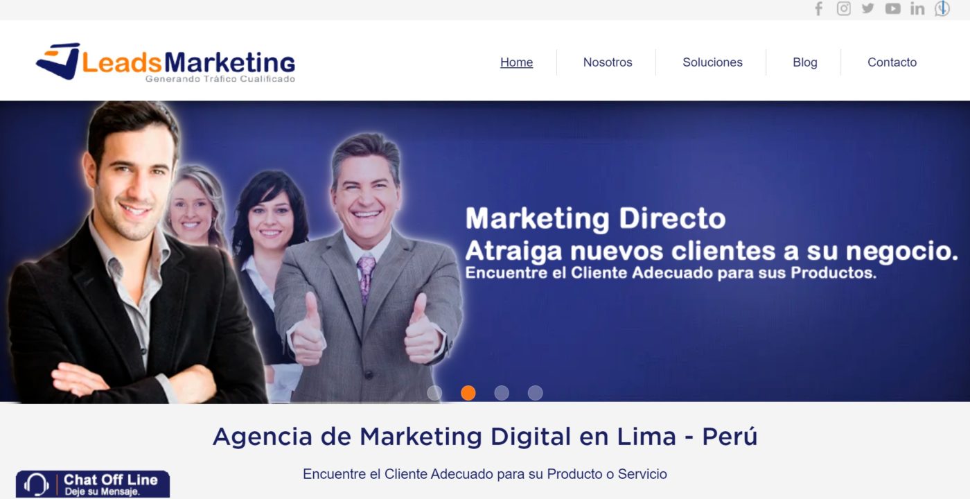 leads marketing agencia de marketing digital en jesus maria lima peru