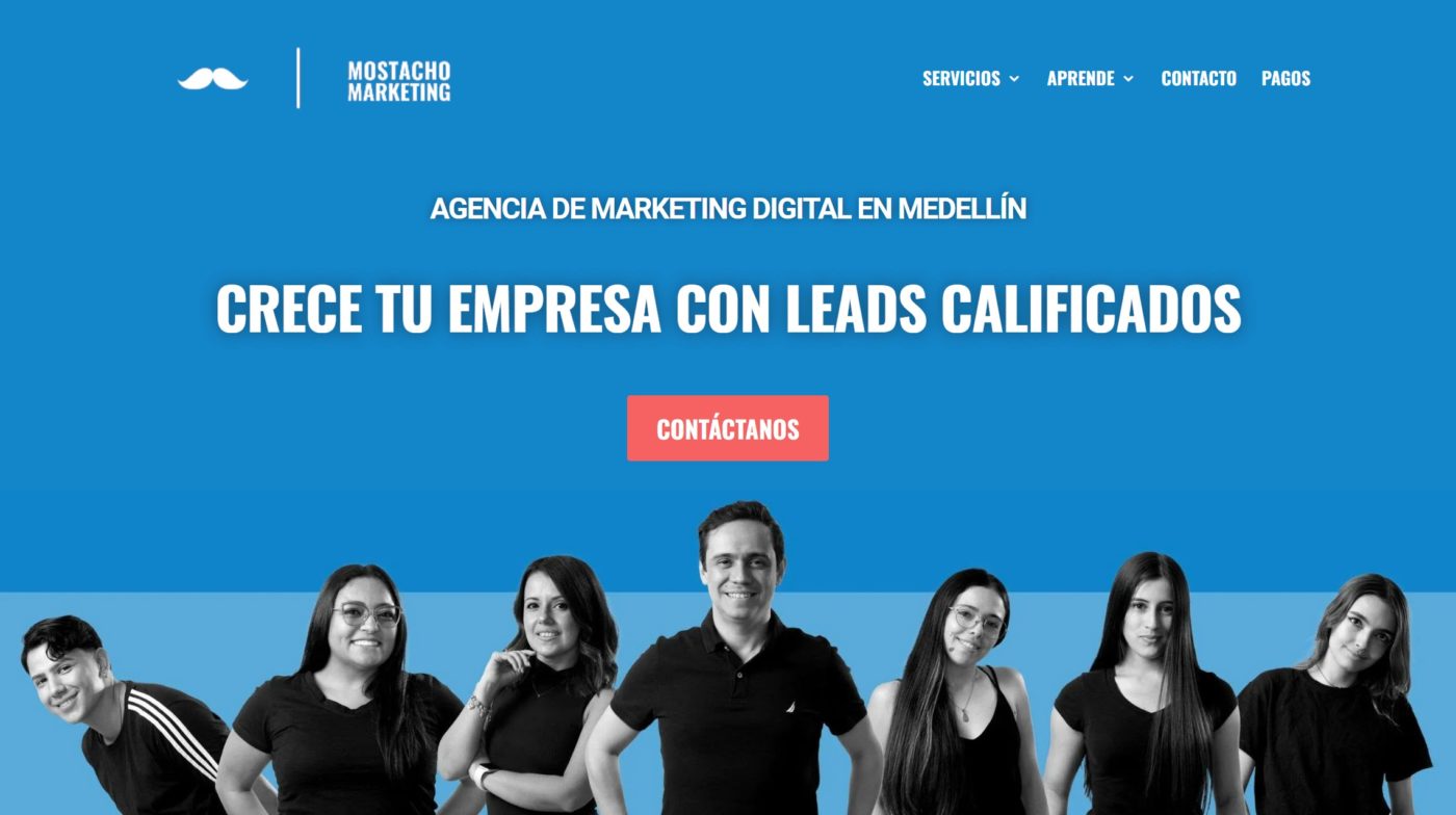 mostacho agencia de marketing digital en medellin