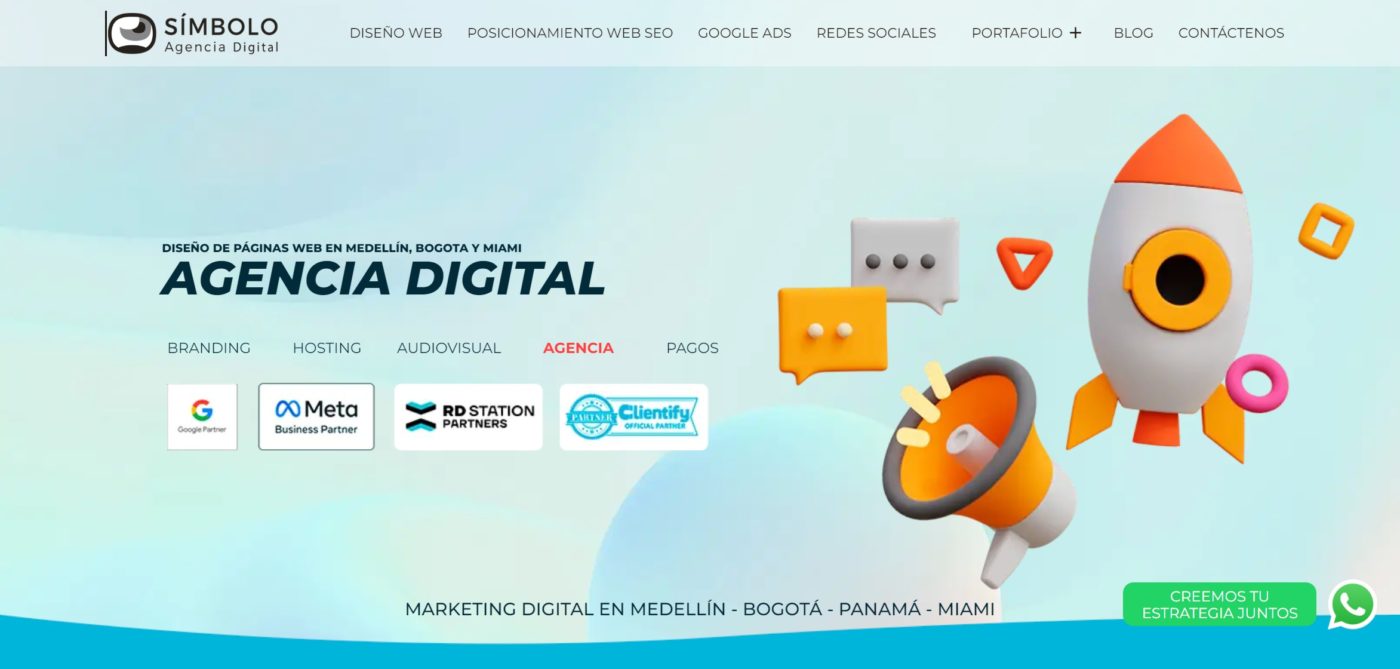 simbolo agencia de marketing digital en medellin