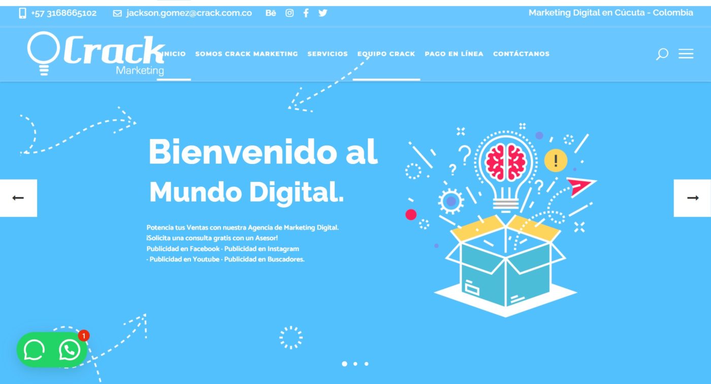 crack agencia de marketing digital en cucuta