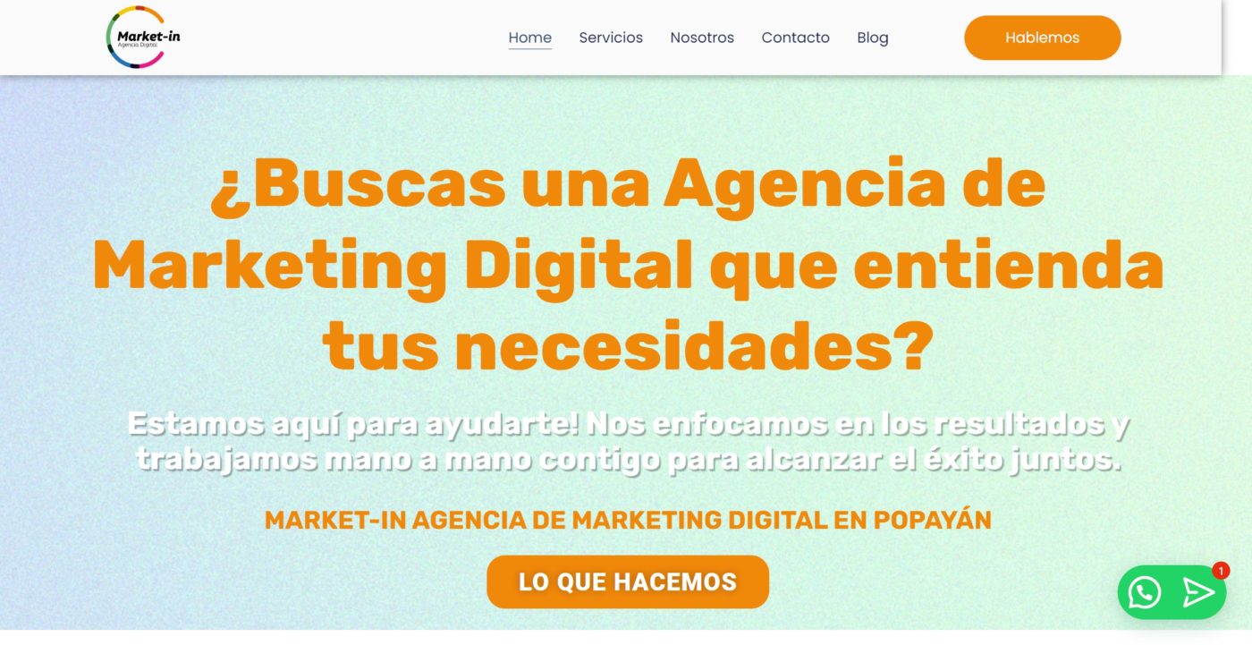 marketin agencia de marketing digital en popayan