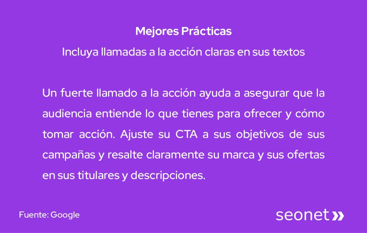 mejores practicas en llamados a la accion