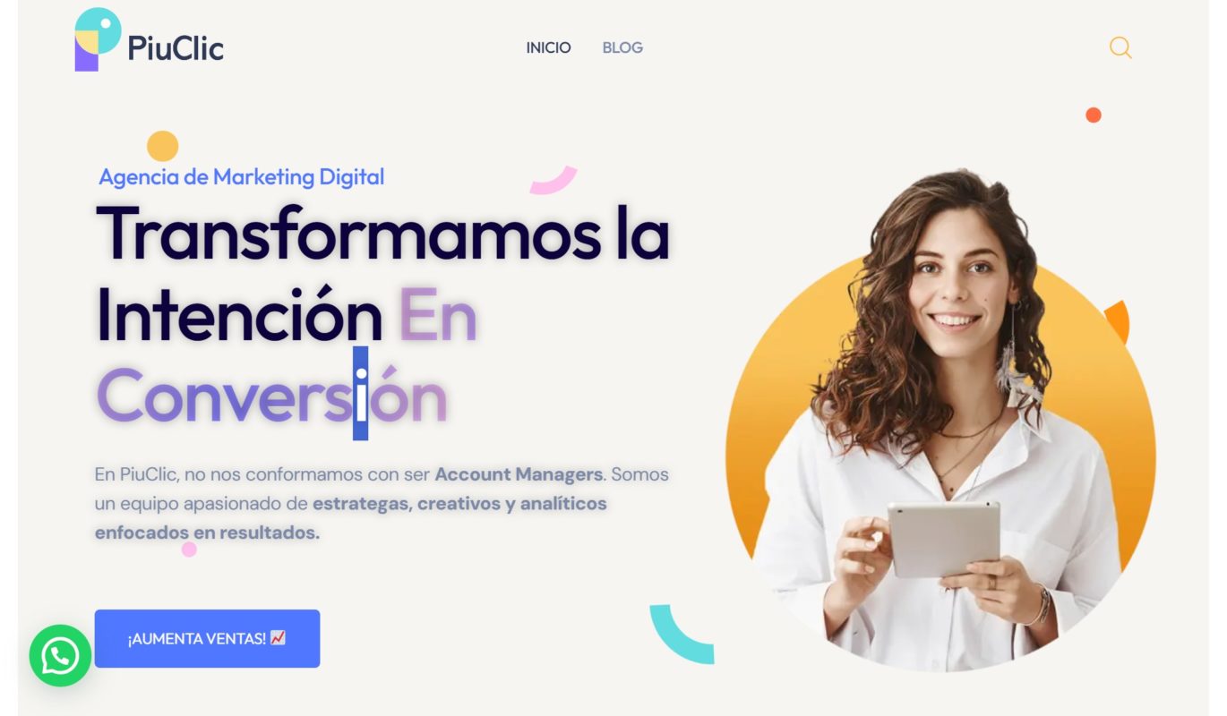 piu clic agencia de marketing digital en taunja