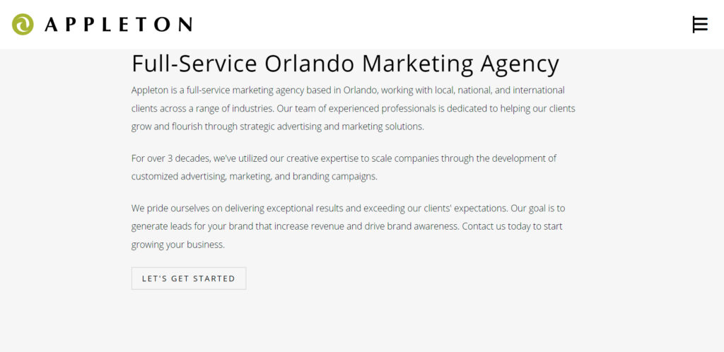 appleton agencia de marketing digital en orlando