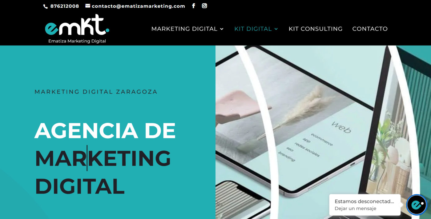 ematiza agencia de marketing digital en zaragoza