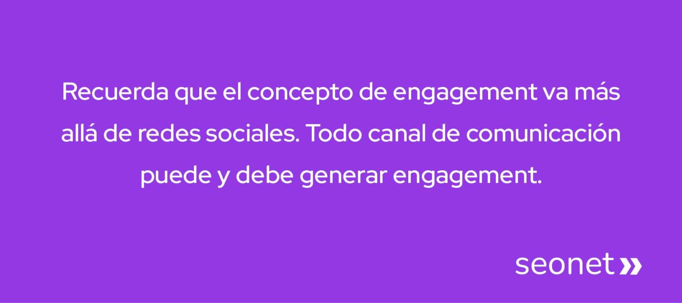 engagement va mas alla de las redes sociales