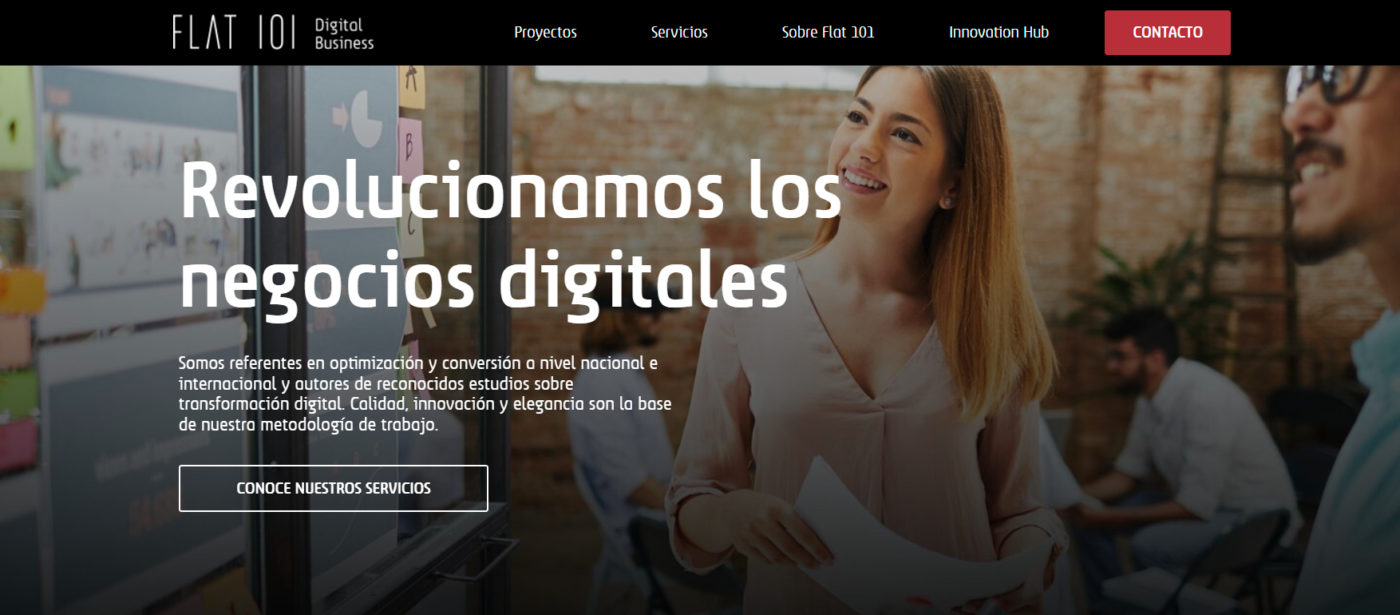 flat101 agencia de marketing digital en espana