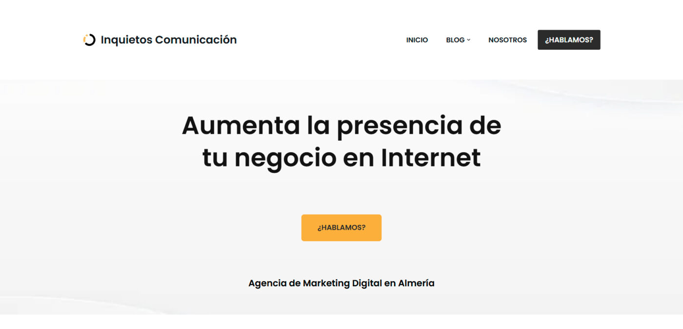 inquietos agencia de marketing digital en almeria