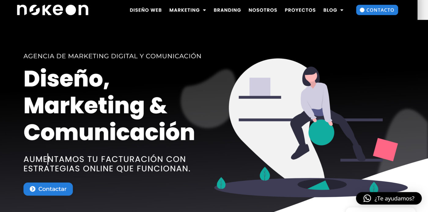 nokeon agencia de marketing digital en valladolid