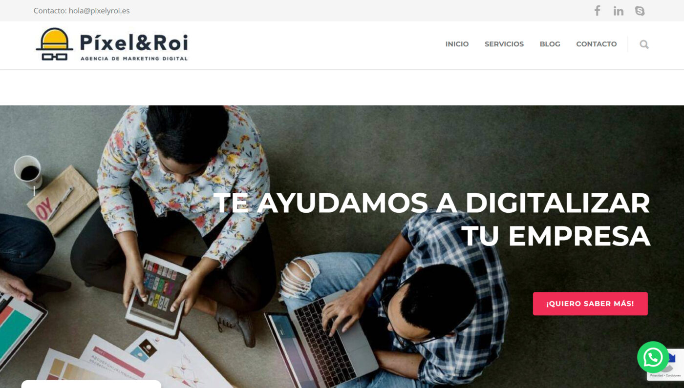 pixel roi agencia de marketing digital en valladolid