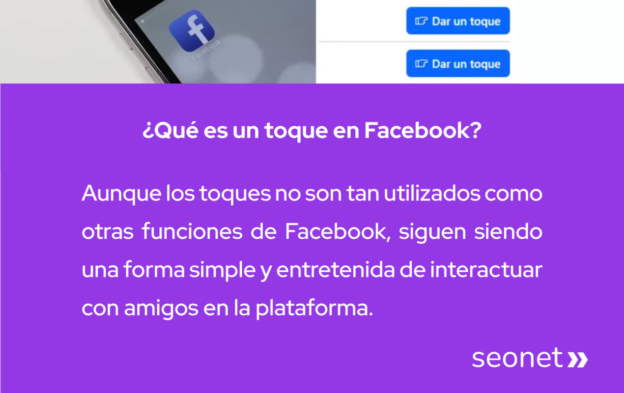 que es un toque en facebook