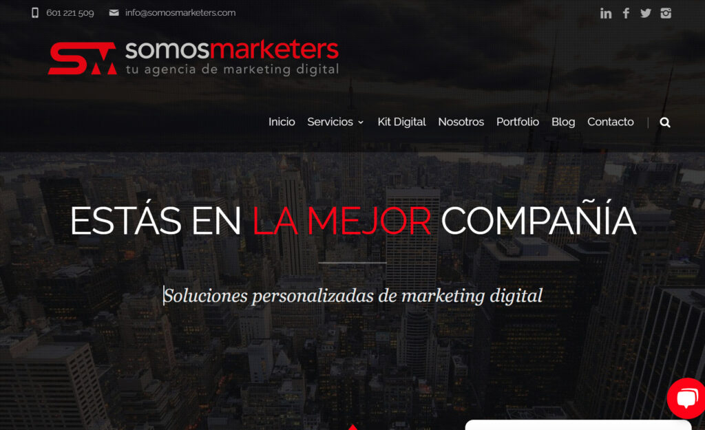 somos marketers agencia de marketing digital en tenerife