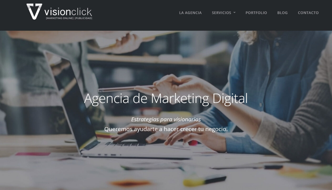 vision click agencia de marketing digital en almeria