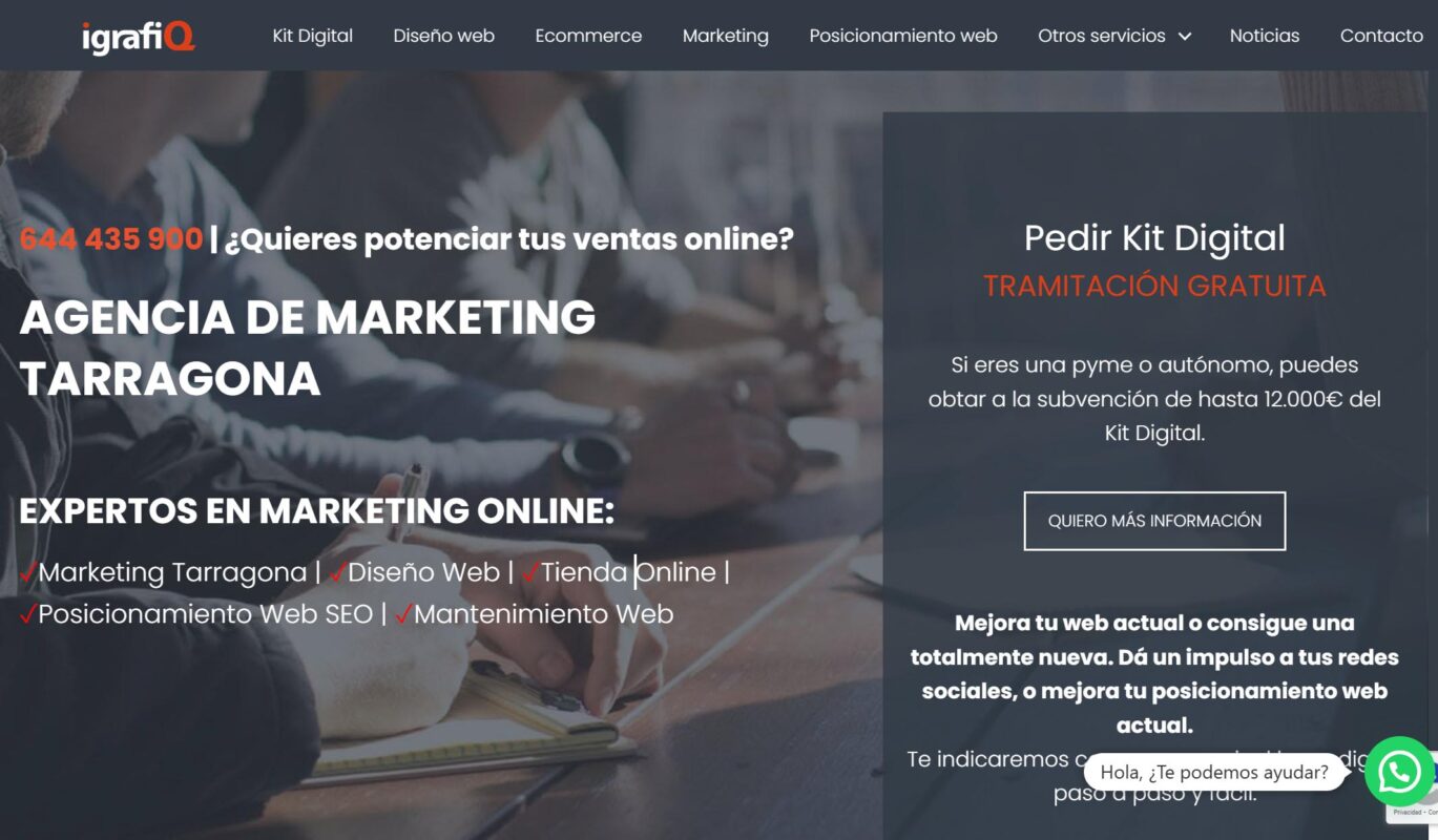 igrafiq agencia de marketing digital en tarragona