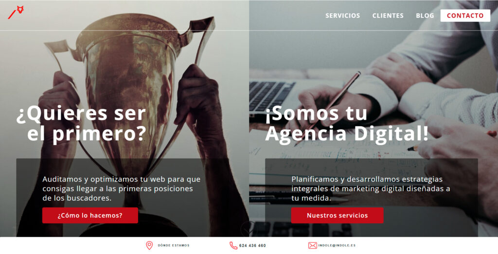 indole digital agencia de marketing digital en santander