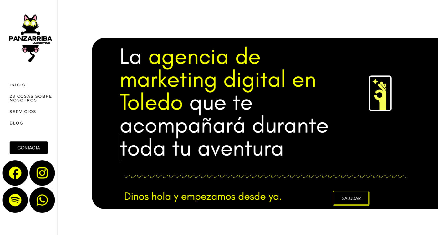 panza arriba agencia de marketing digital en toledo