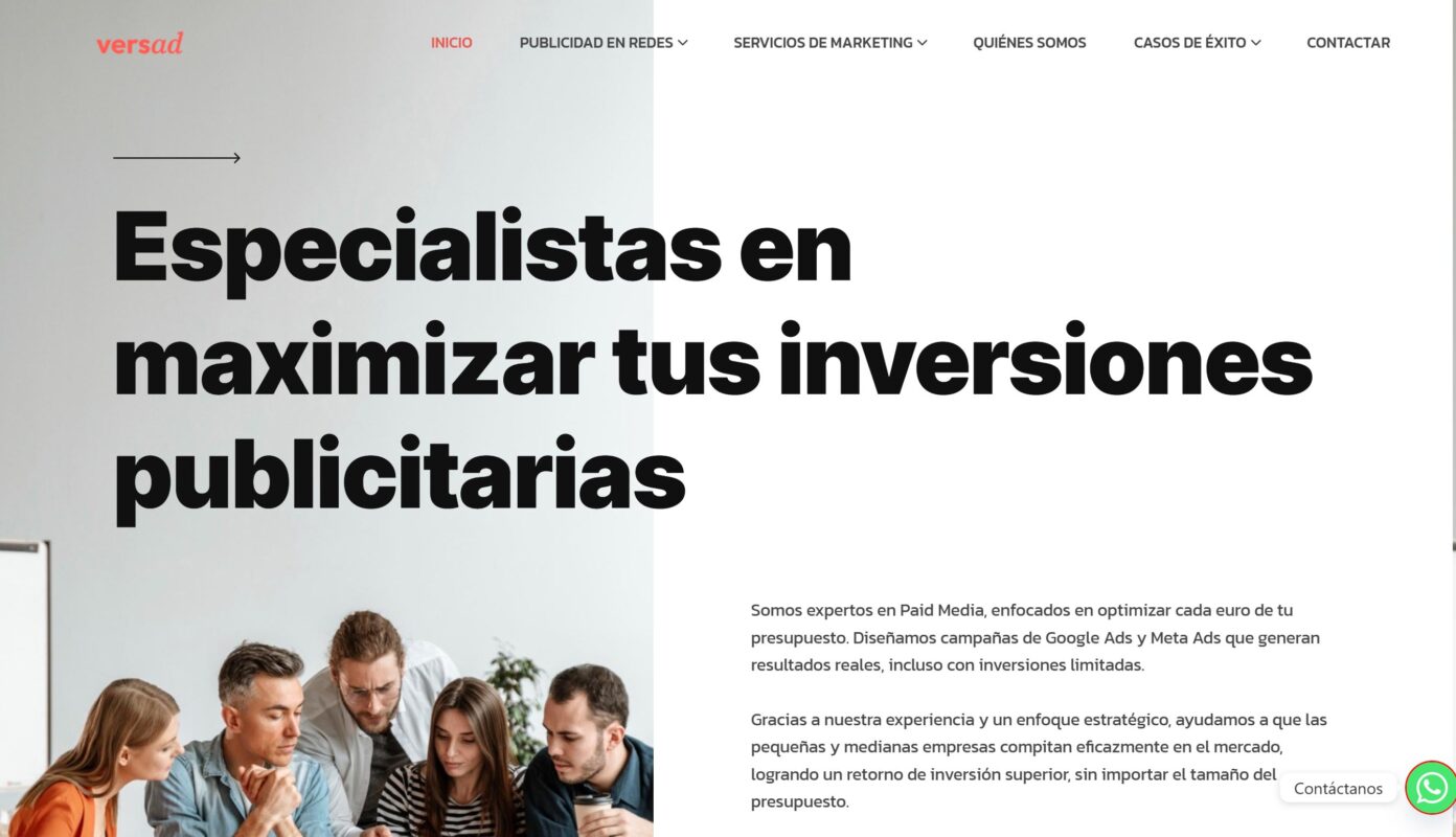 versad agencia de marketing digital en tarragona