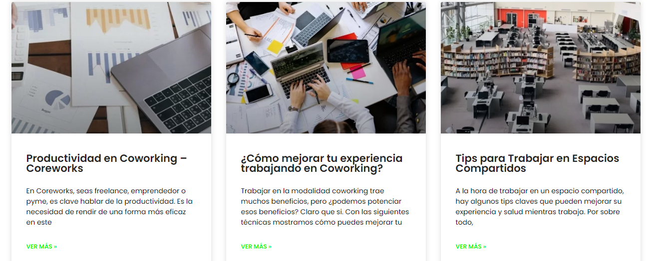 blog para espacios de coworking