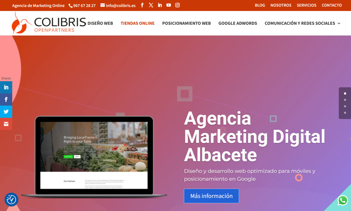 colibris agencia de marketing digital en albacete