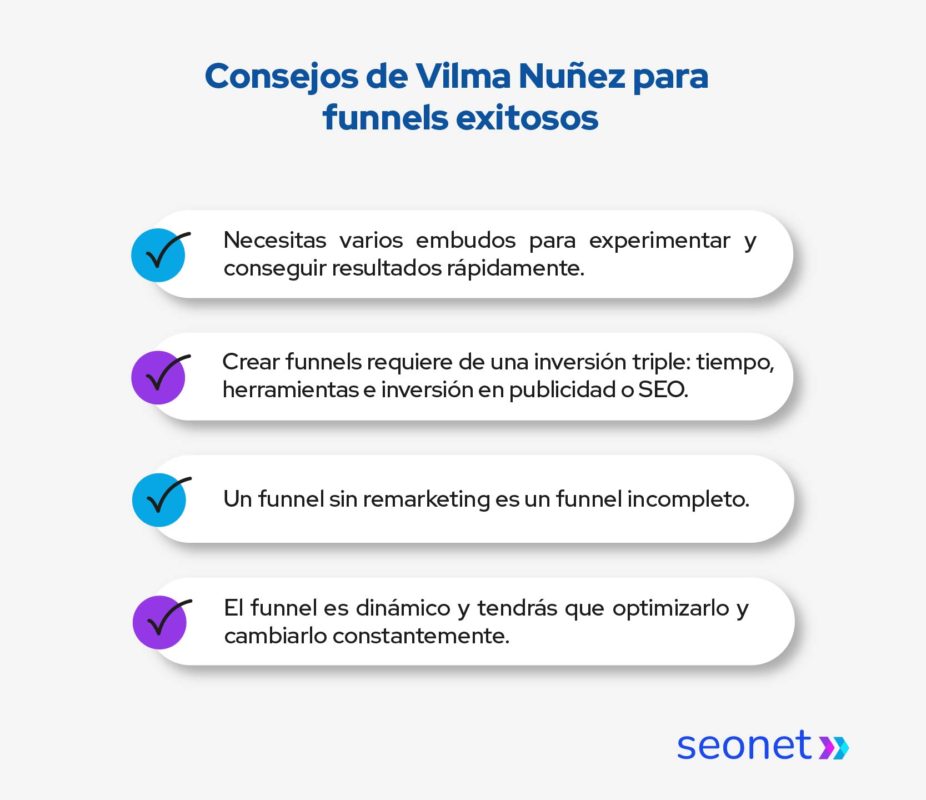 consejos para funnels exitosos