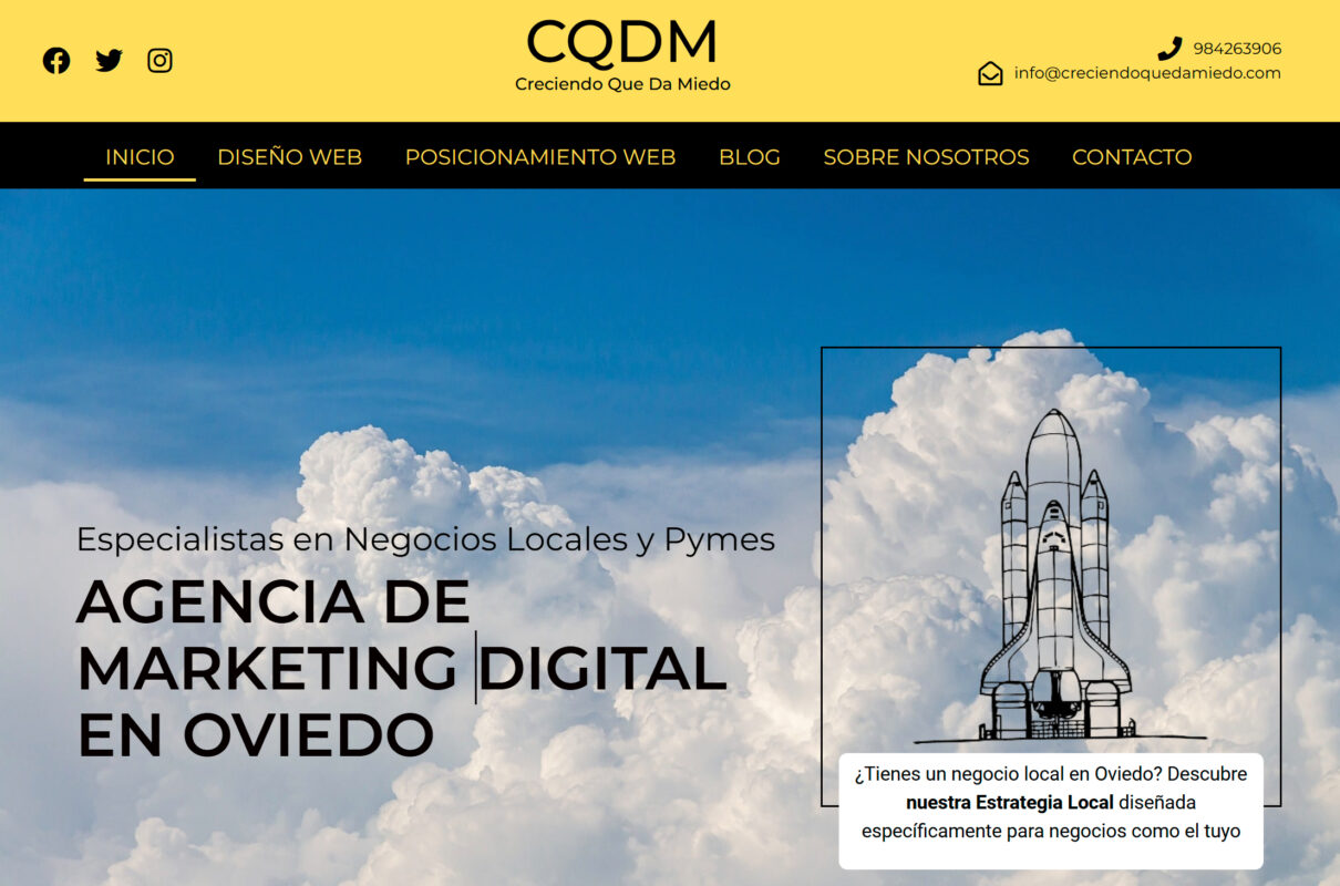 creciendo que da miedo agencia de marketing digital en oviedo