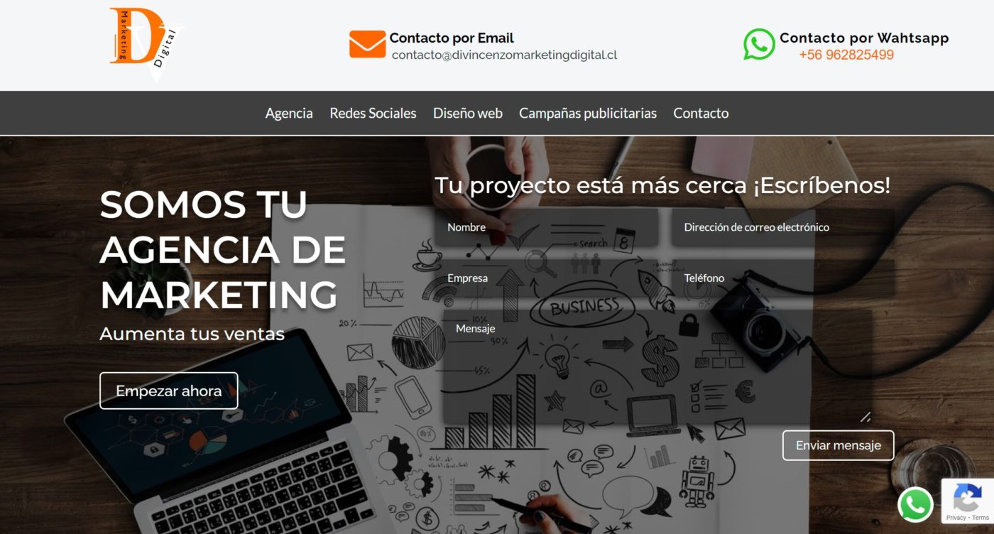 divicenzo agencia de marketing digital en la serena