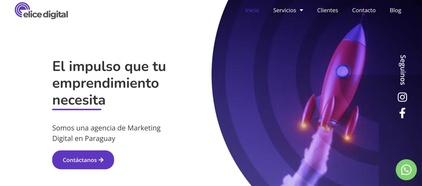 elicedigital agencia seo en paraguay