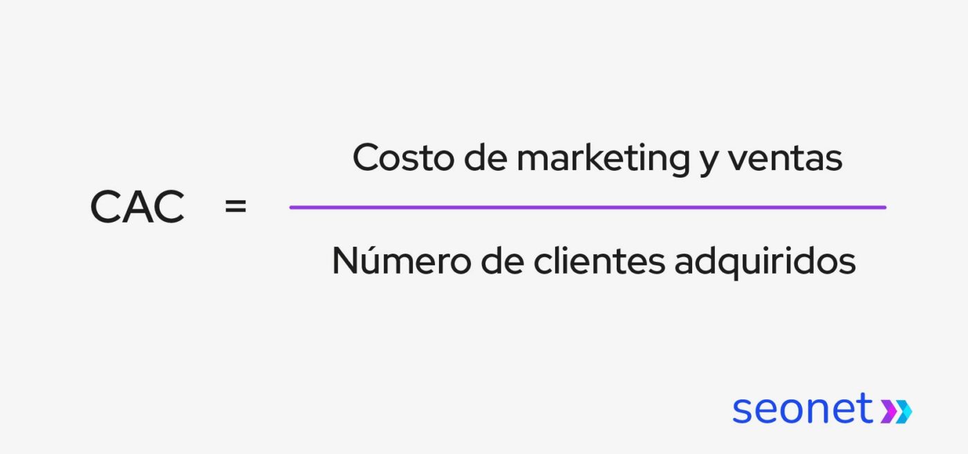 formula calculo de coste de adquisicion del cliente