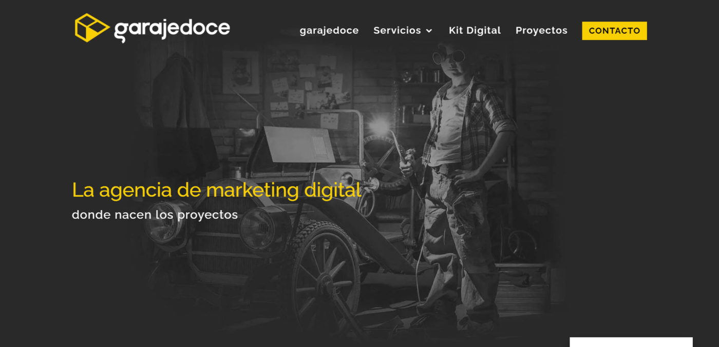 garage doce agencia de marketing digital en alicante