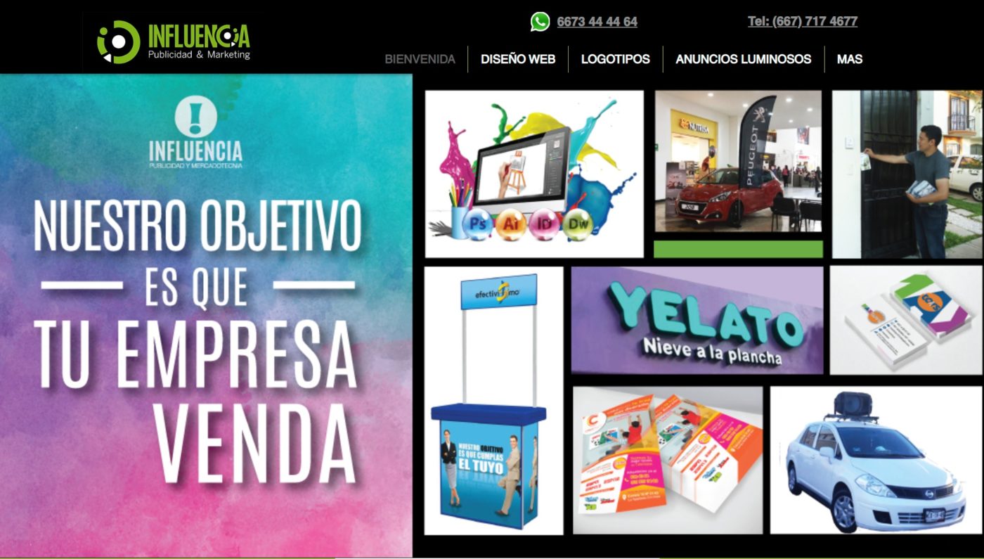 influencia publicidad agencia de marketing digital en sinaloa