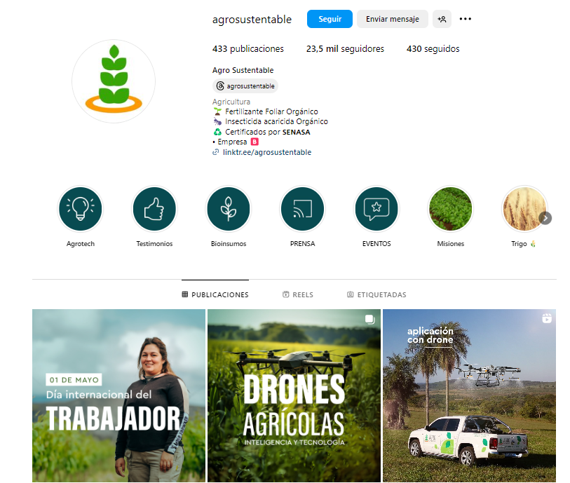 interaccion y comunidad en redes sociales agropecuarias