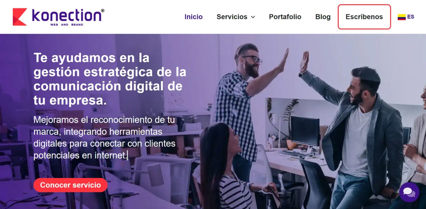 konection agencia de marketing digital en pereira