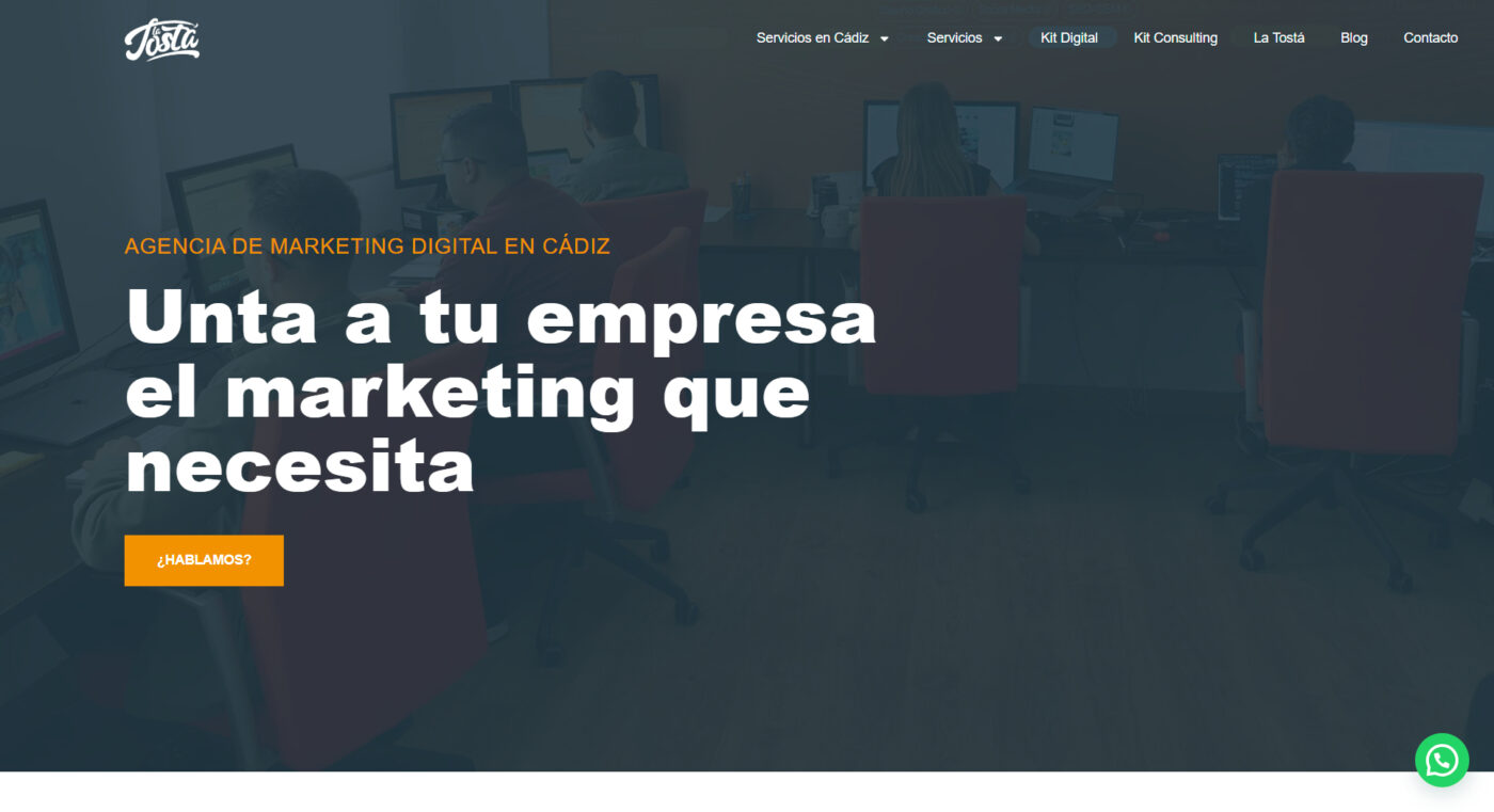 la tosta agencia de marketing digital en cadiz