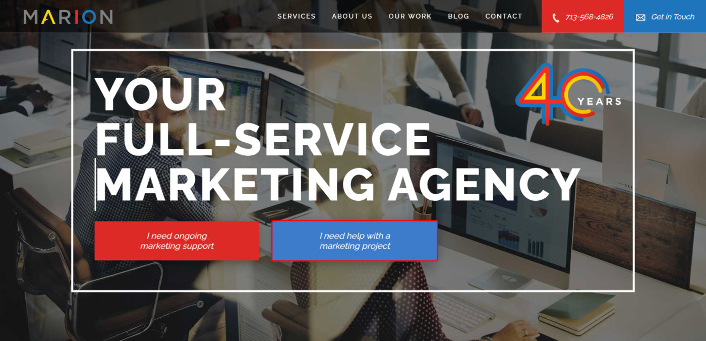 marion agencia de marketing digital en houston