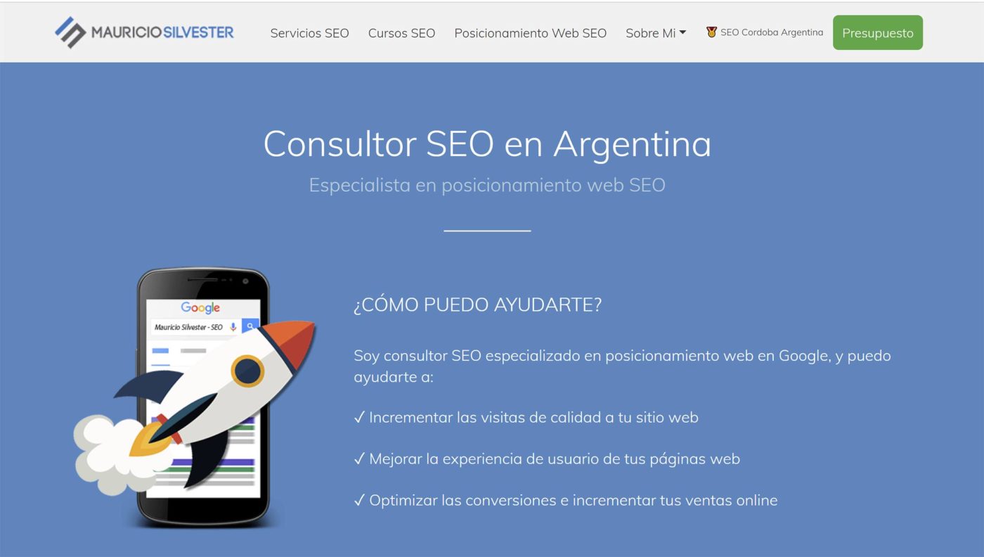 mauriciosilvester agencia seo en argentina