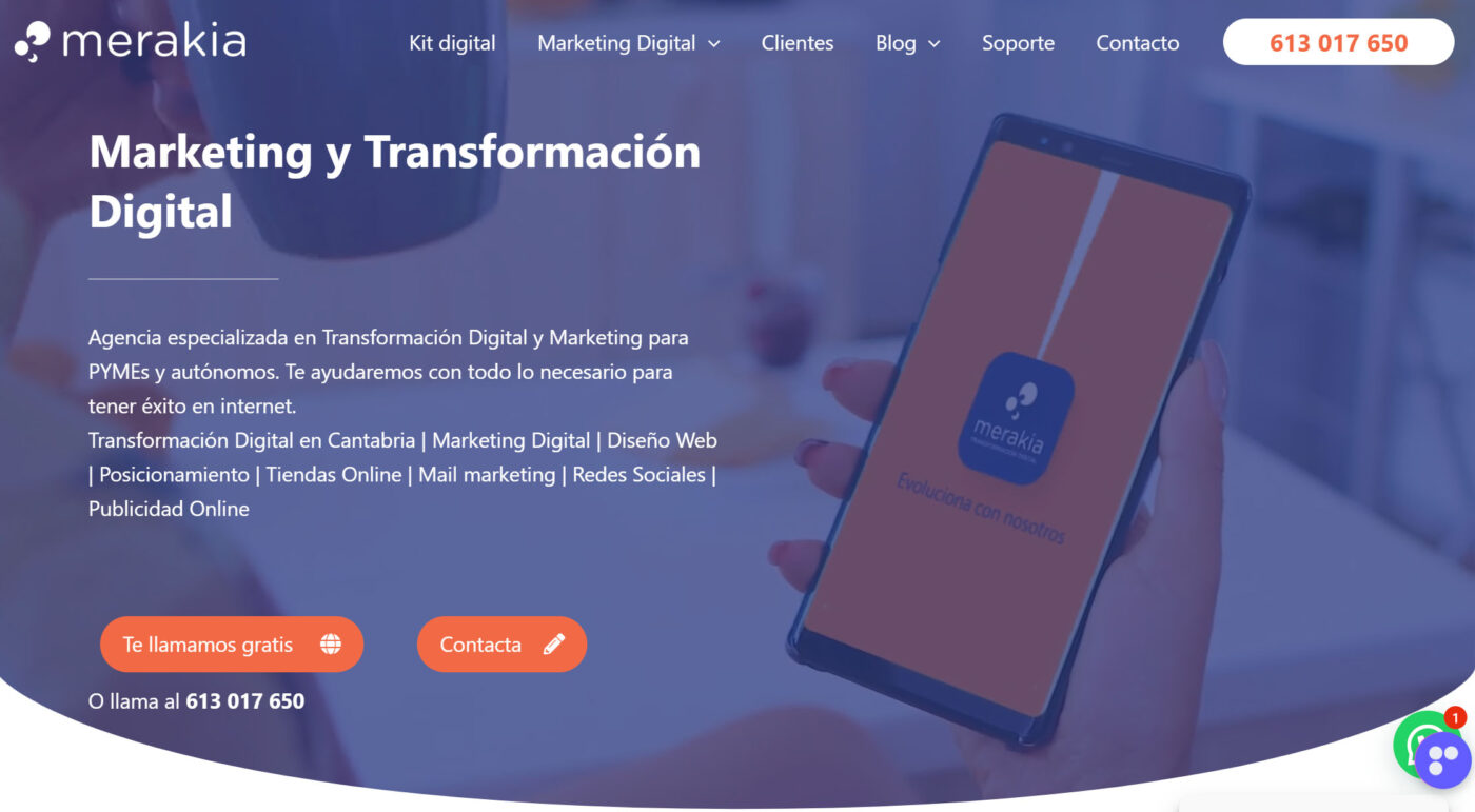 merakia agencia de marketing digital en cantabria