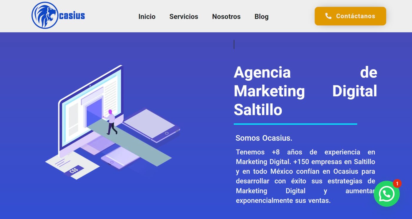 ocasius agencia de marketing digital en saltillo