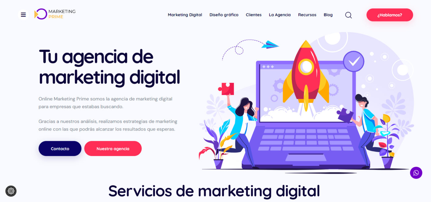 online marketing prime agencia de marketing digital en sevilla